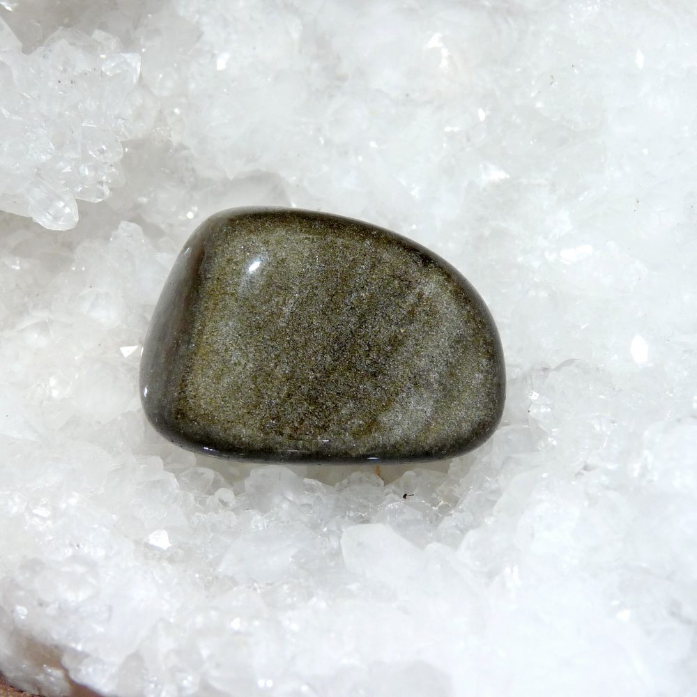 Obsidienne dorée, pierre roulée - Ode à La Vie Minéraux - Les pierres et  cristaux au service de votre bien-être